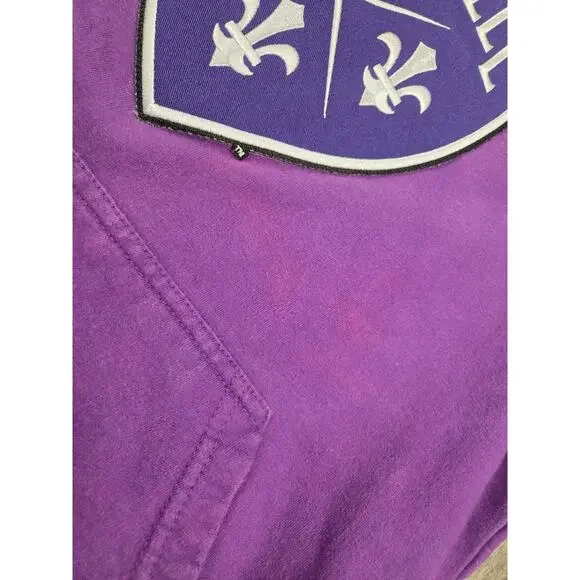 LouCity Authentic Louisville City Purple FC Men's Club Hoodie Sweatshirt Medium - Picture 2 of 6